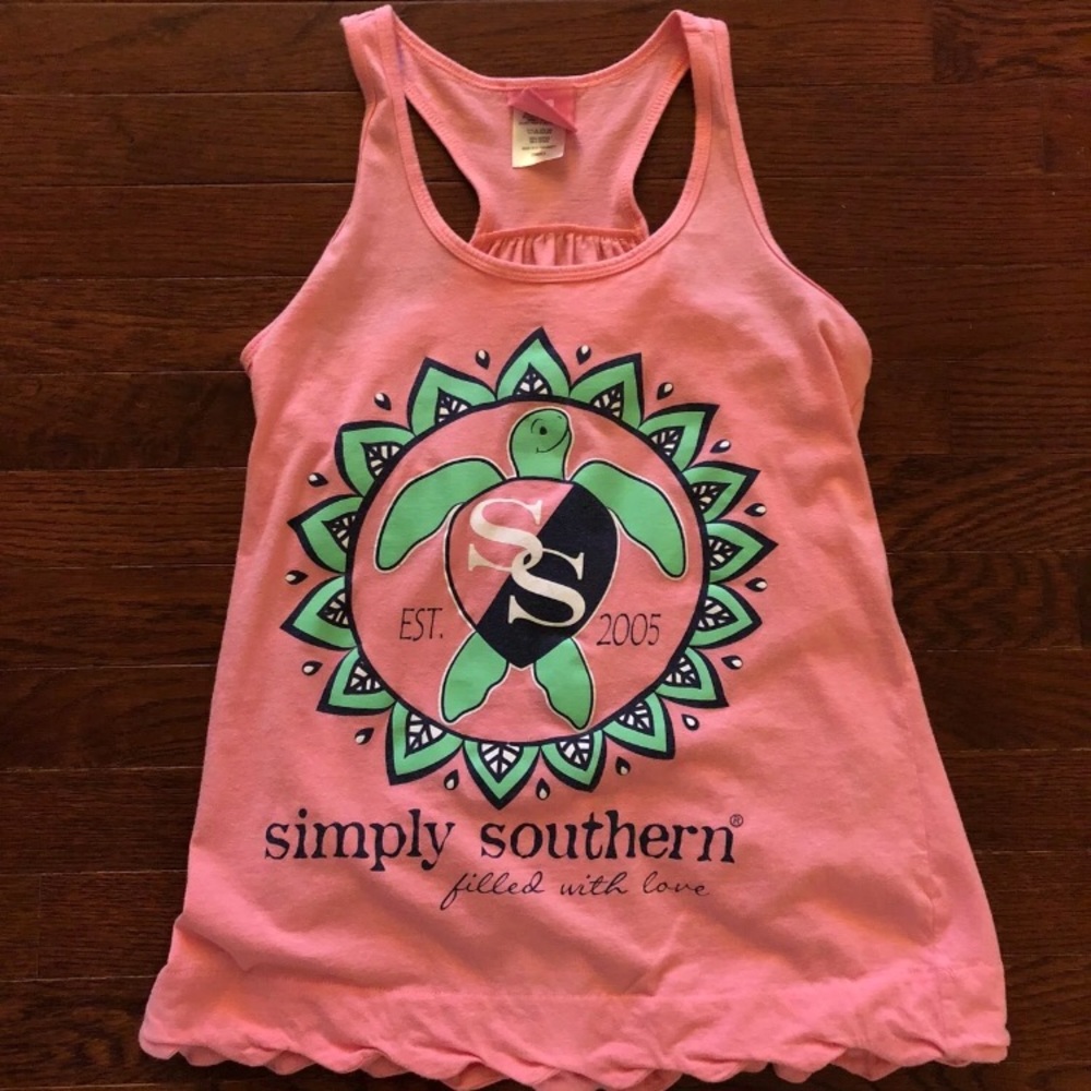 Simply Southern women’s tank Size Small